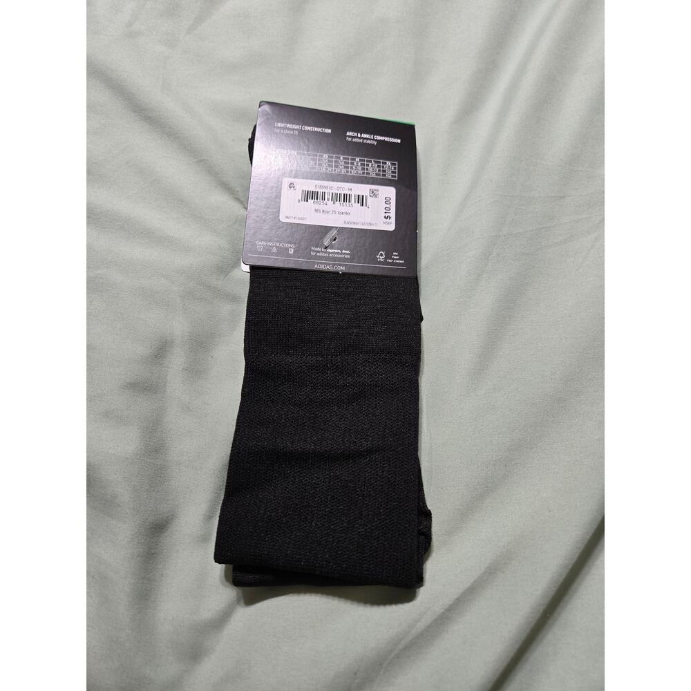 Adidas medium adult black compression soccer socks new with tags - Picture 3 of 4